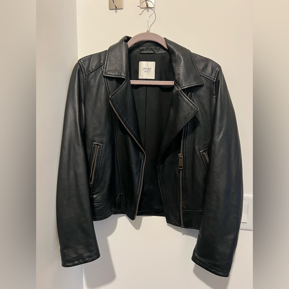 LTH JKT Leather Jacket in Black